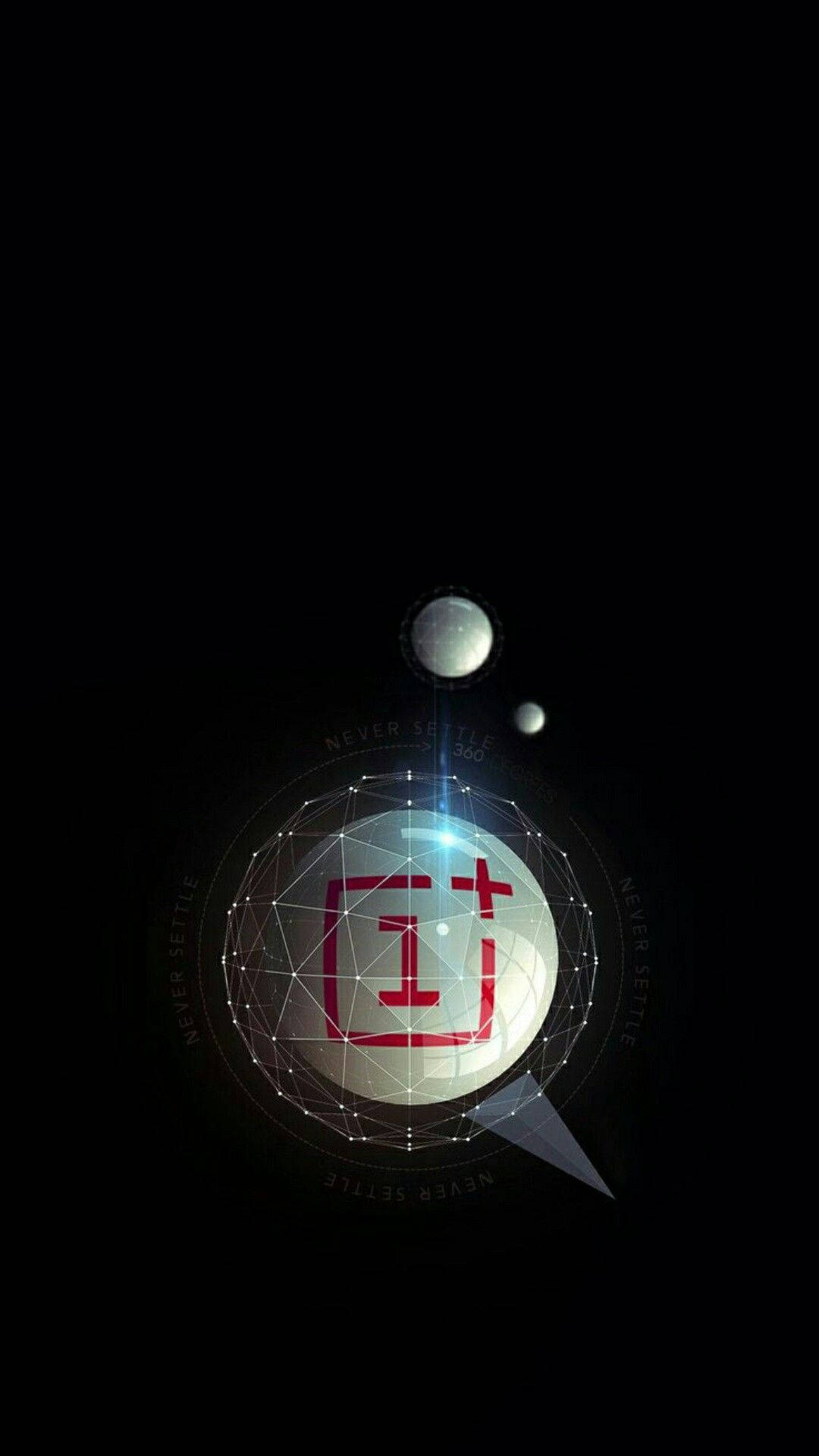 OnePlus White Ball Шпалери