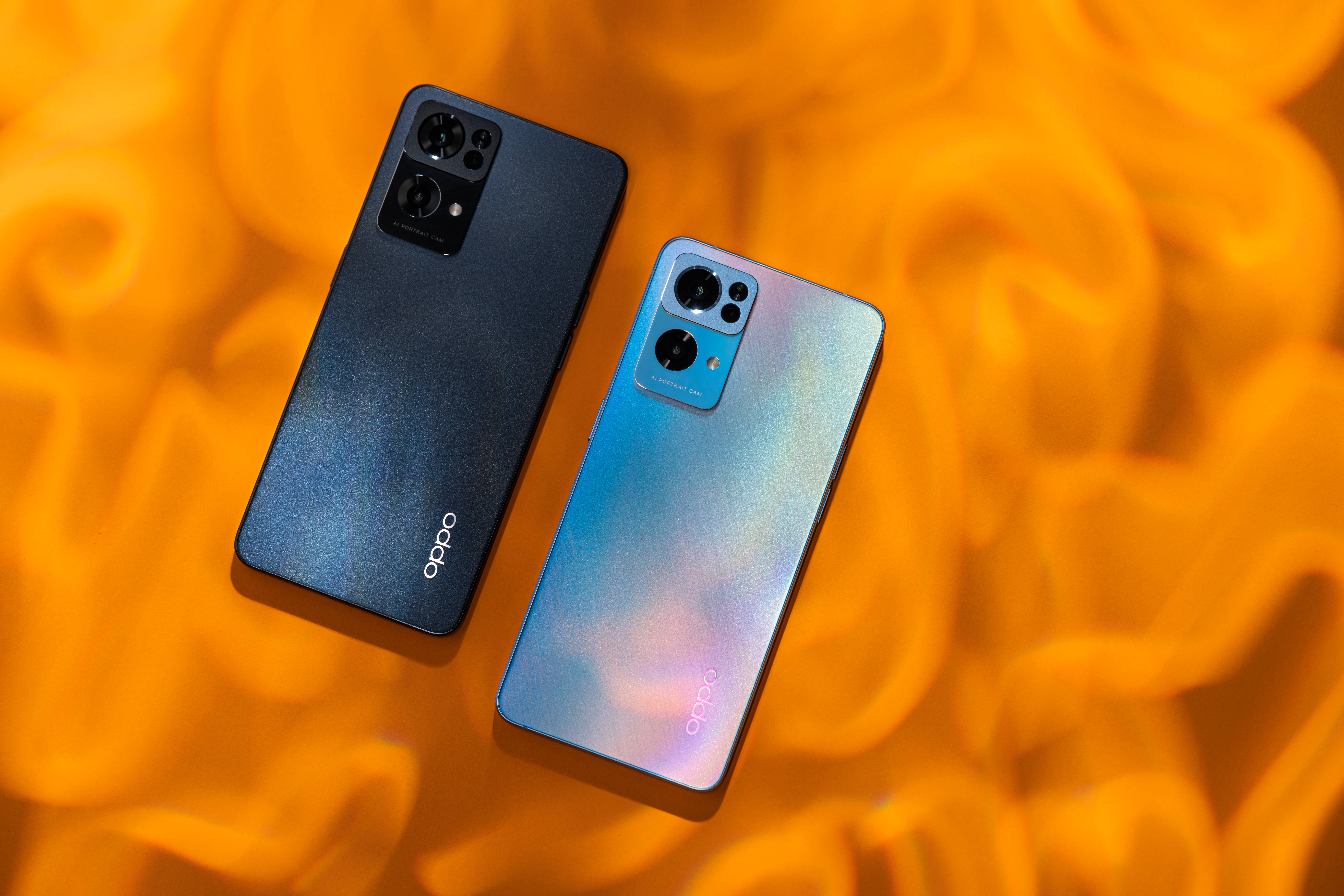 Плоская раскладка телефонов Oppo Шпалери
