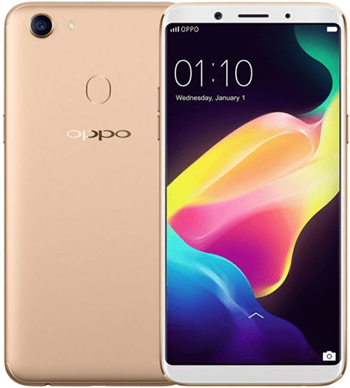 Смартфон Oppo спереди и сзади Шпалери