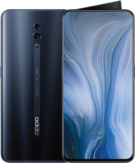 Смартфон Oppo с дизайном «голубой мрамор» Шпалери