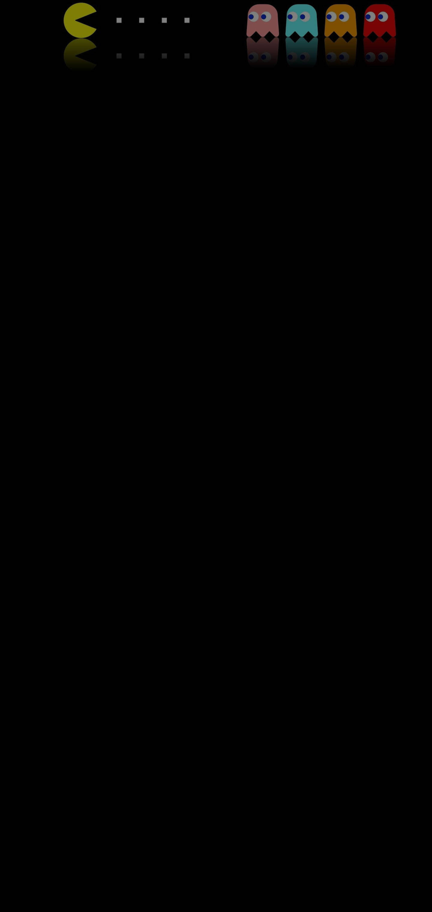 Pac-man OLED телефон Шпалери