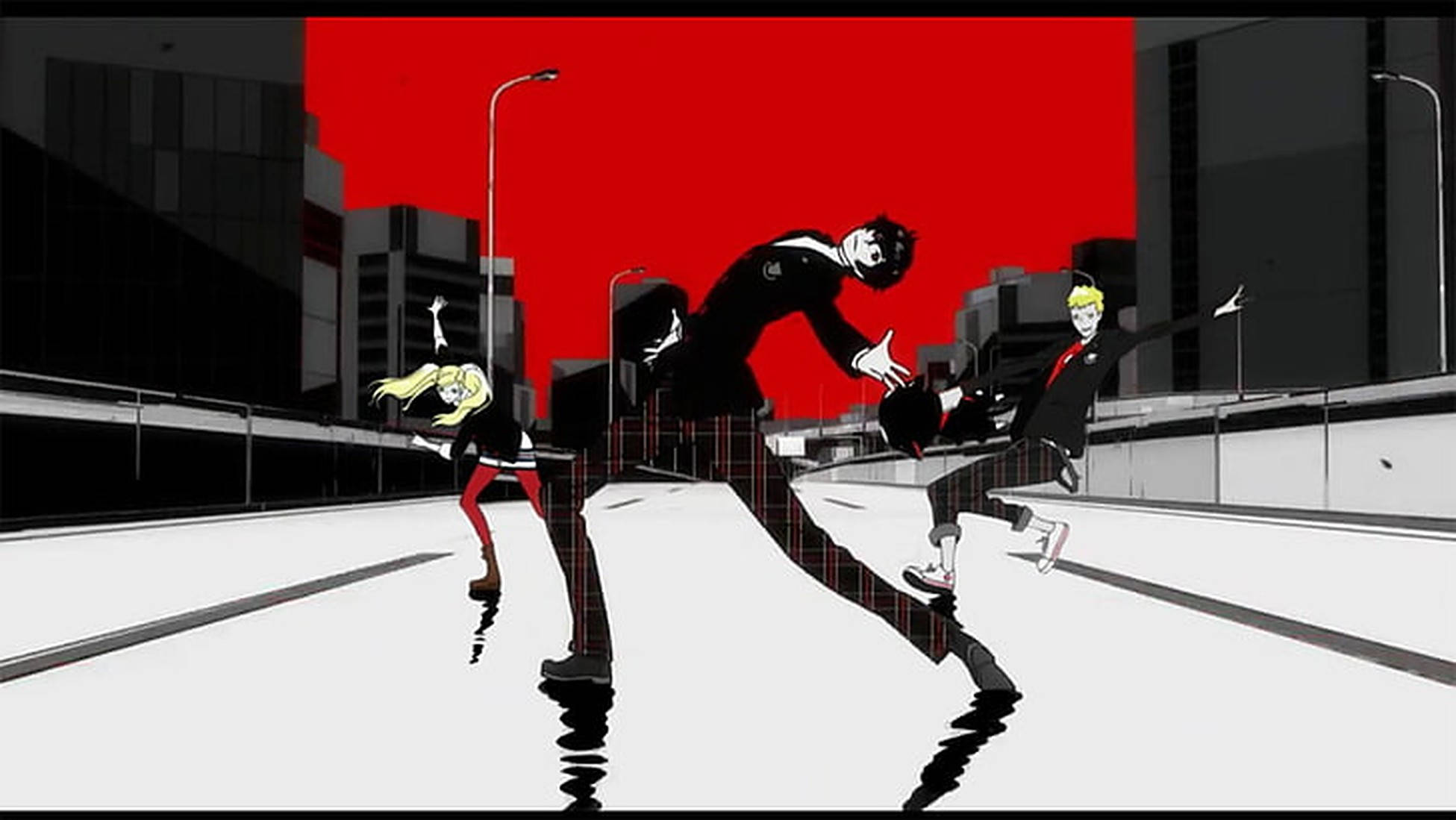 Persona 5 аніме танець Шпалери