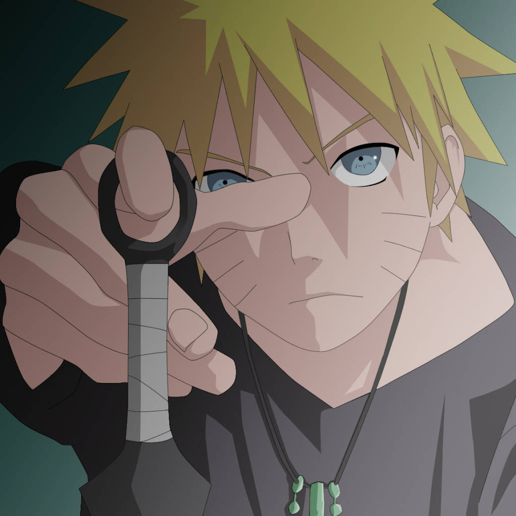 Наруто PFP з кунаєм Шпалери