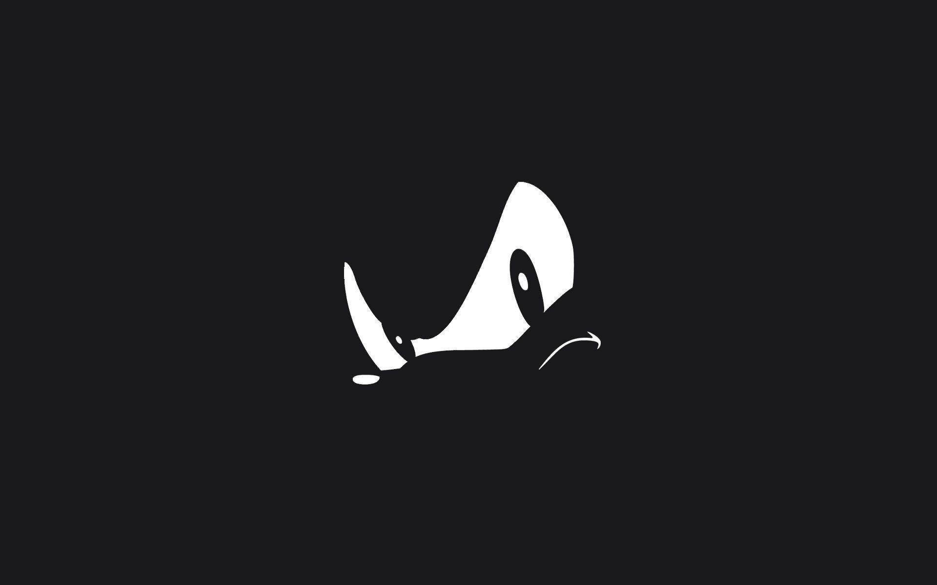 Темна тень Ёж Шэдоу PFP Минималистичное искусство Шпалери