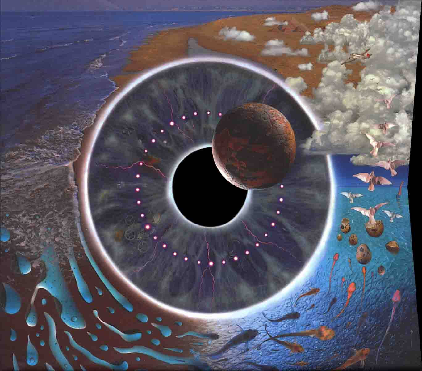 Pink Floyd 4K Pulse Обкладинка альбому Шпалери