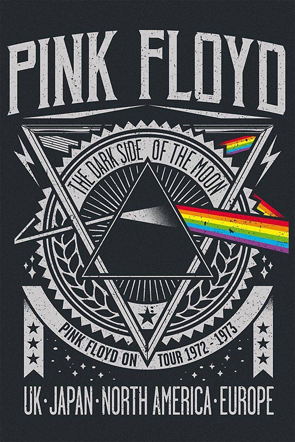 Pink Floyd 4K The Dark Side Of The Moon Тур Шпалери