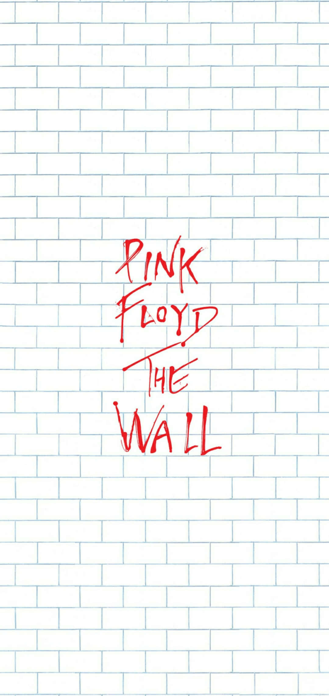 Червоний Pink Floyd The Wall Шпалери