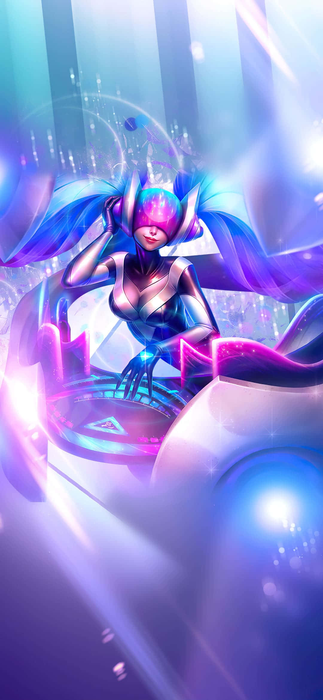 Pixel 3 League Of Legends фон и DJ Sona Шпалери