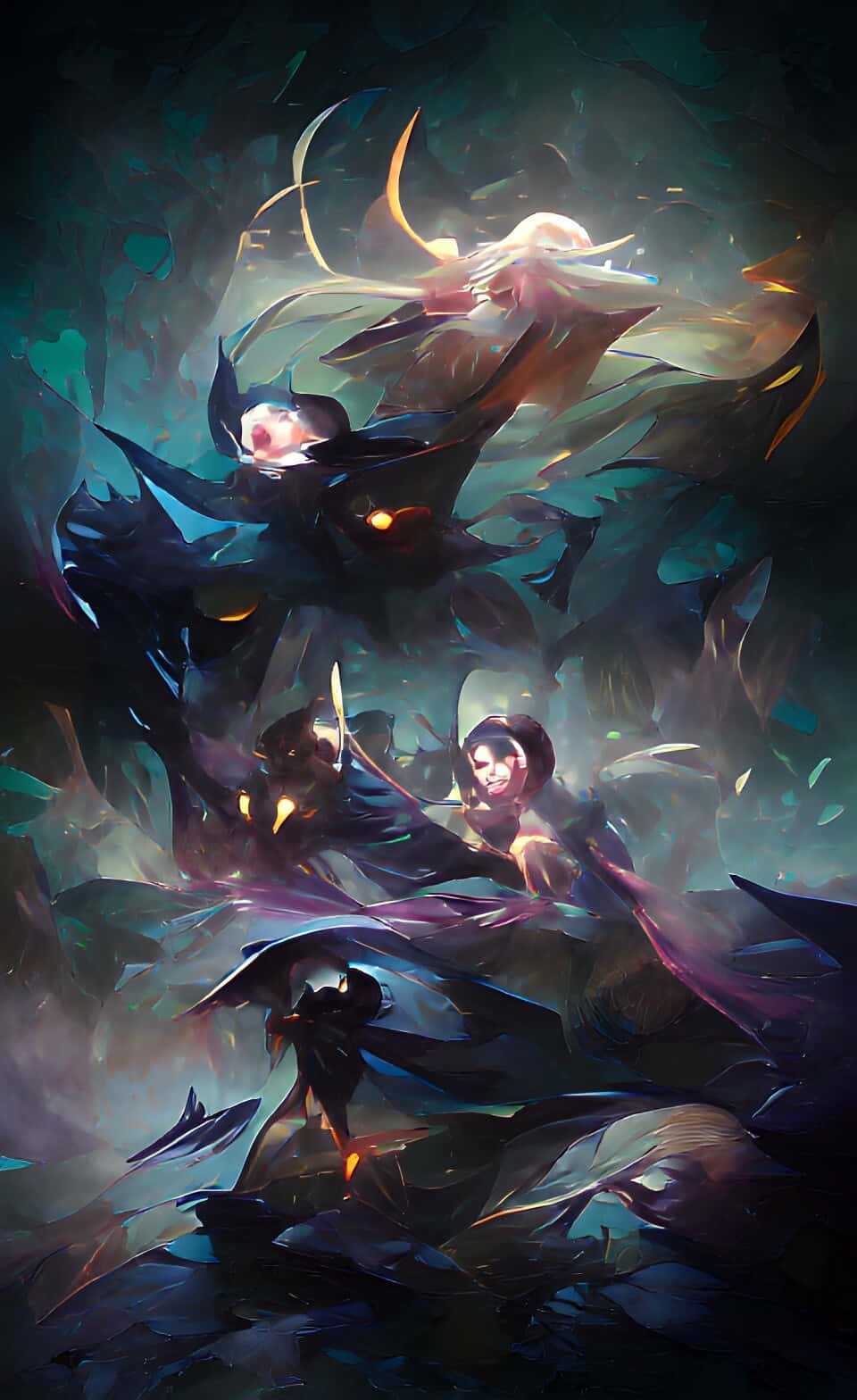 Портретный клипарт на фоне Pixel 3 League Of Legends Шпалери