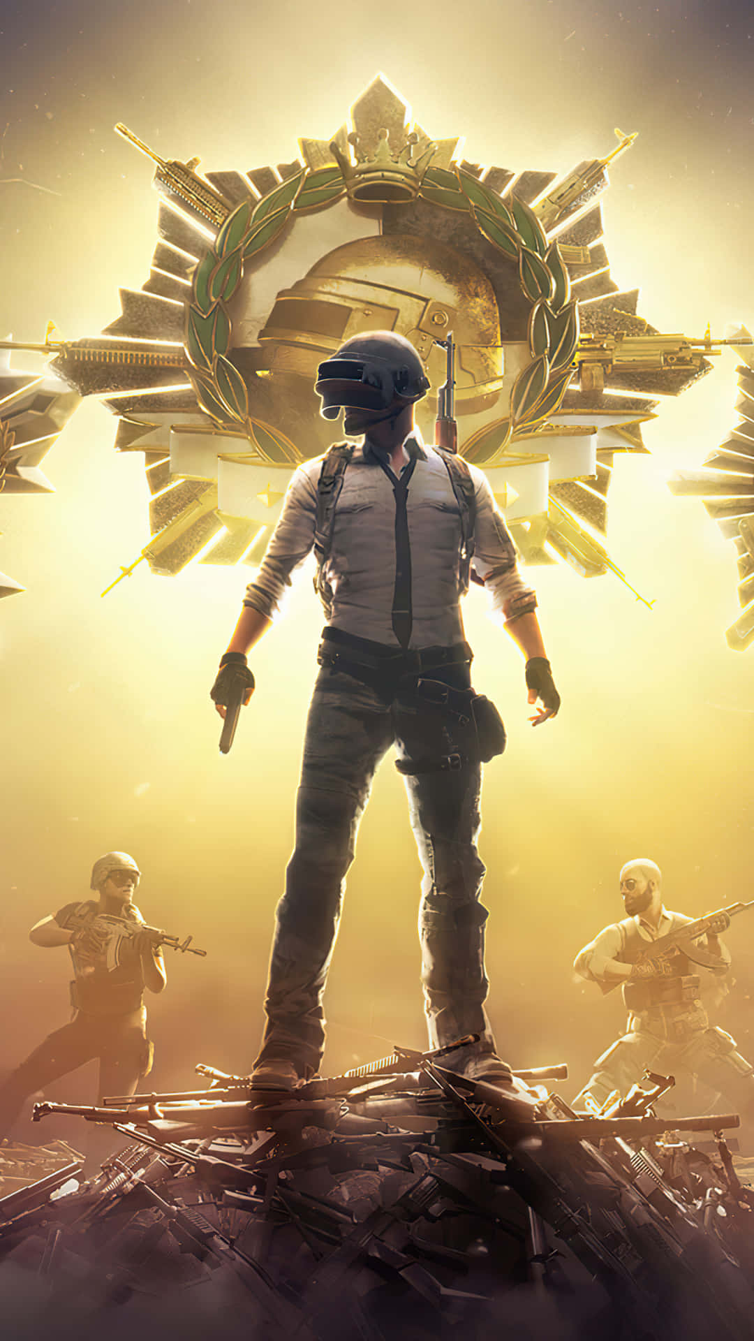 Портретний постер дизайн Pixel 3 Playerunknown's Battlegrounds фон Шпалери