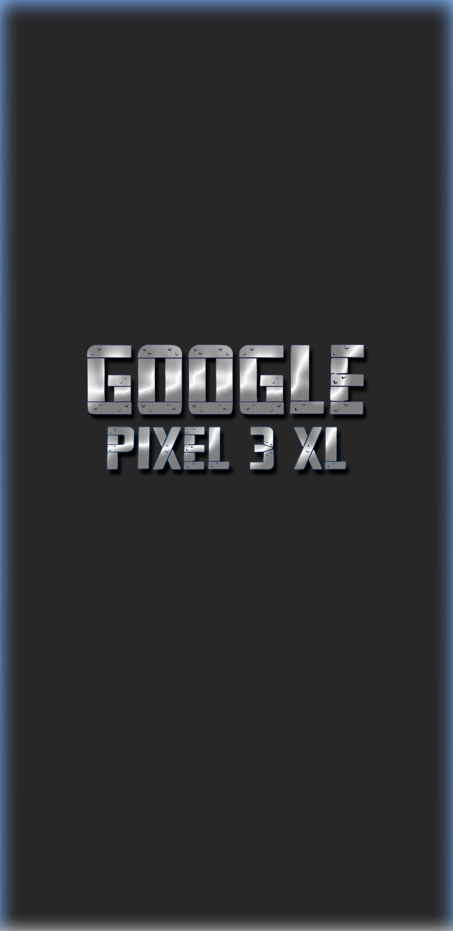 Pixel 3 XL металевий логотип Шпалери