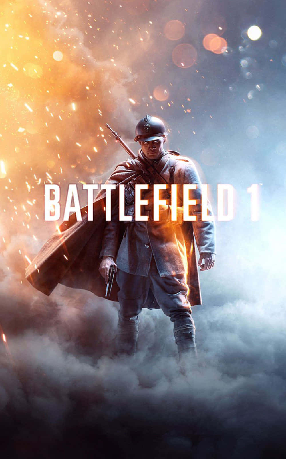 Pixel 3xl Battlefield 1 фон плакат солдат смотрит вниз Шпалери