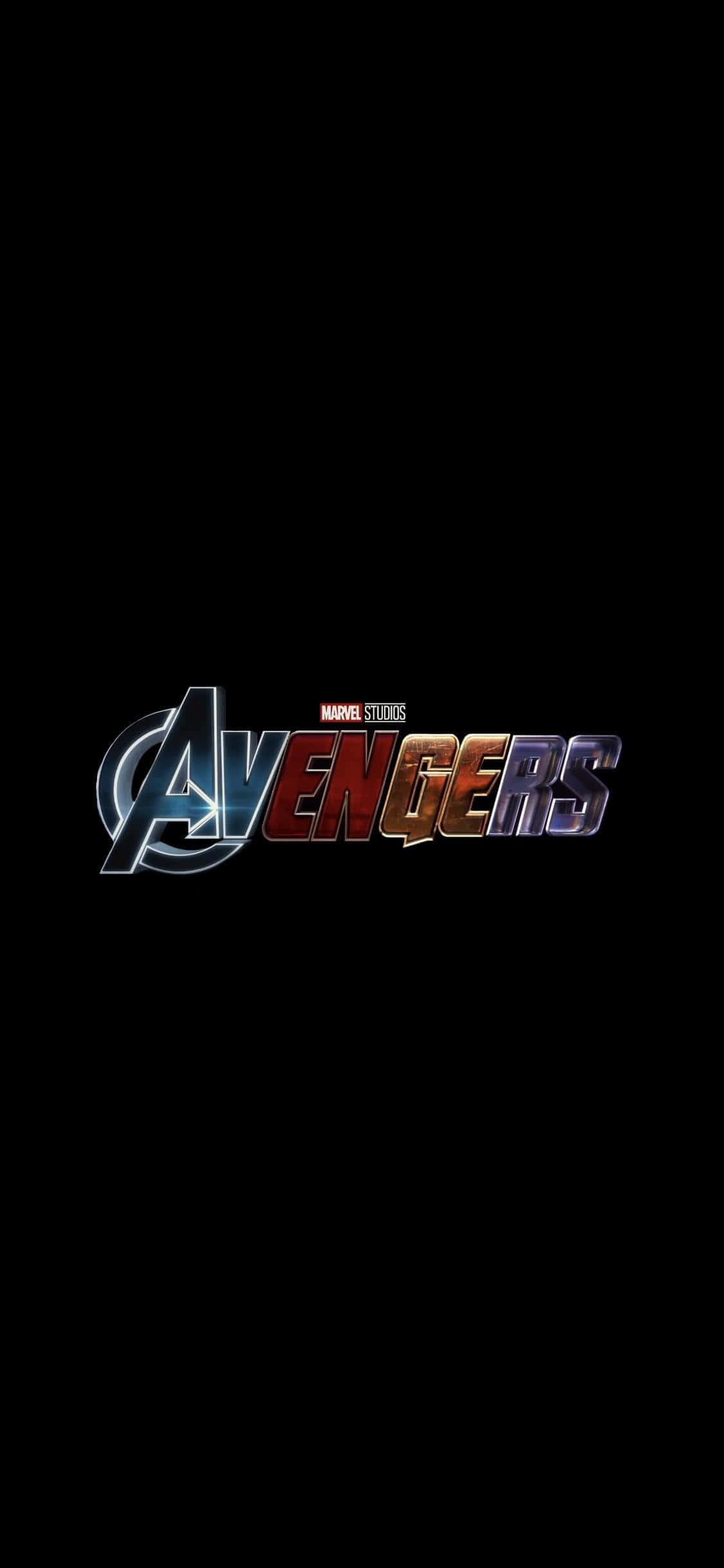 Pixel 3xl Marvel's Avengers фон логотип в разных эффектах Шпалери