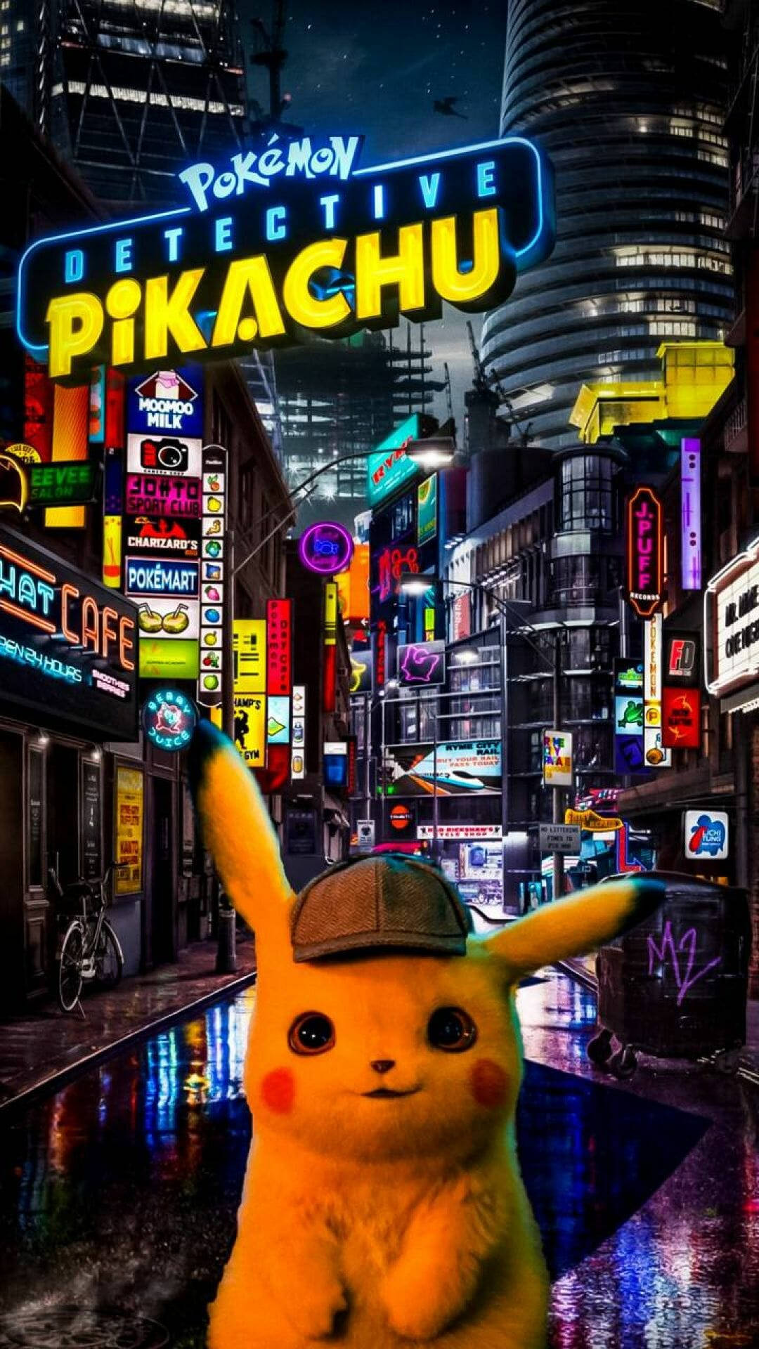 Постер Pokémon Detective Pikachu Шпалери