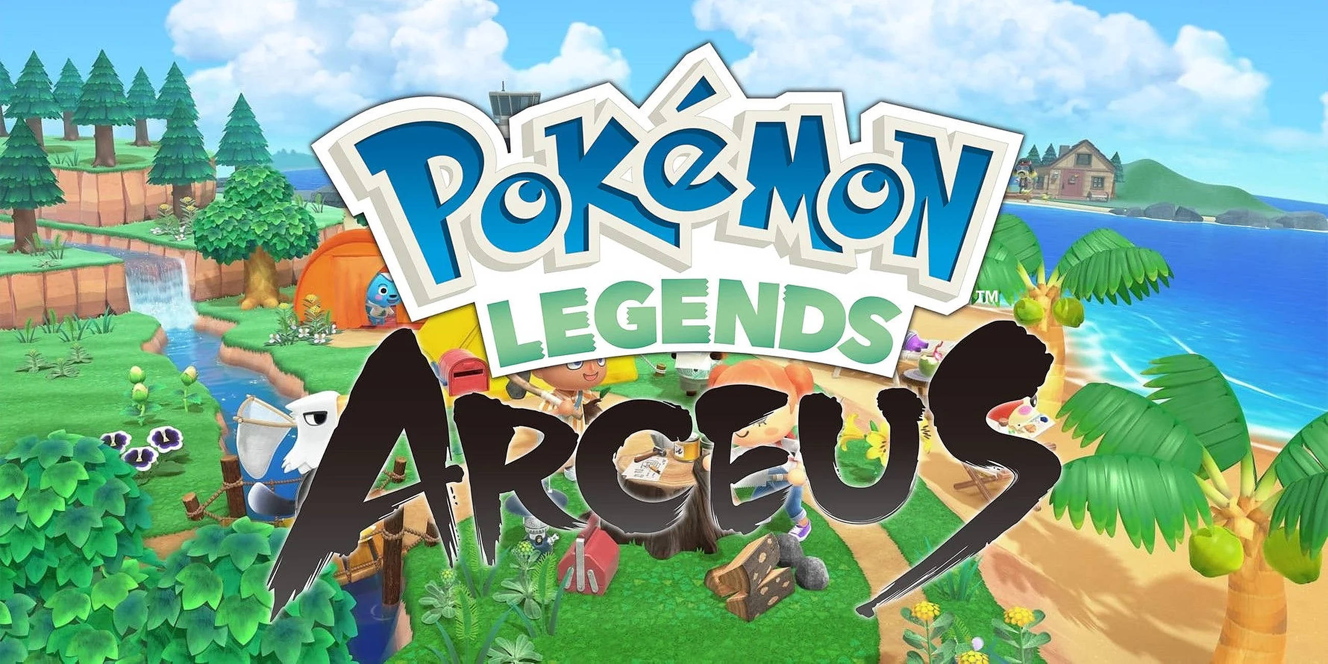 Pokemon Legends Arceus денний постер Шпалери