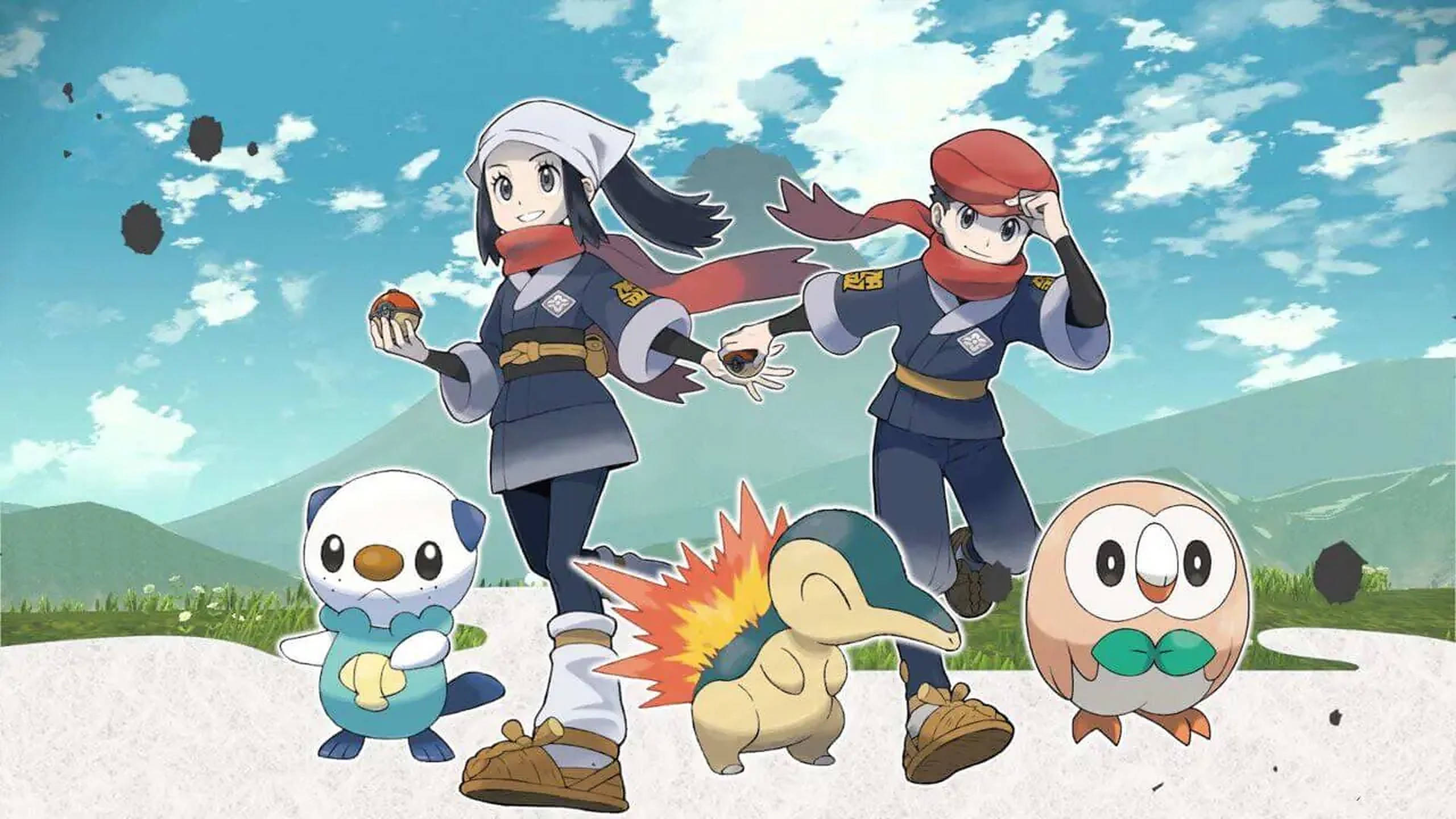 Цифрове мистецтво Pokemon Legends Arceus Шпалери