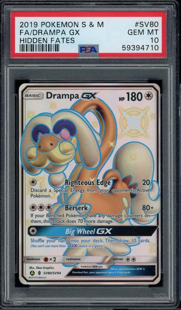 Драмп у захисному кейсі — картка Pokémon TCG Шпалери