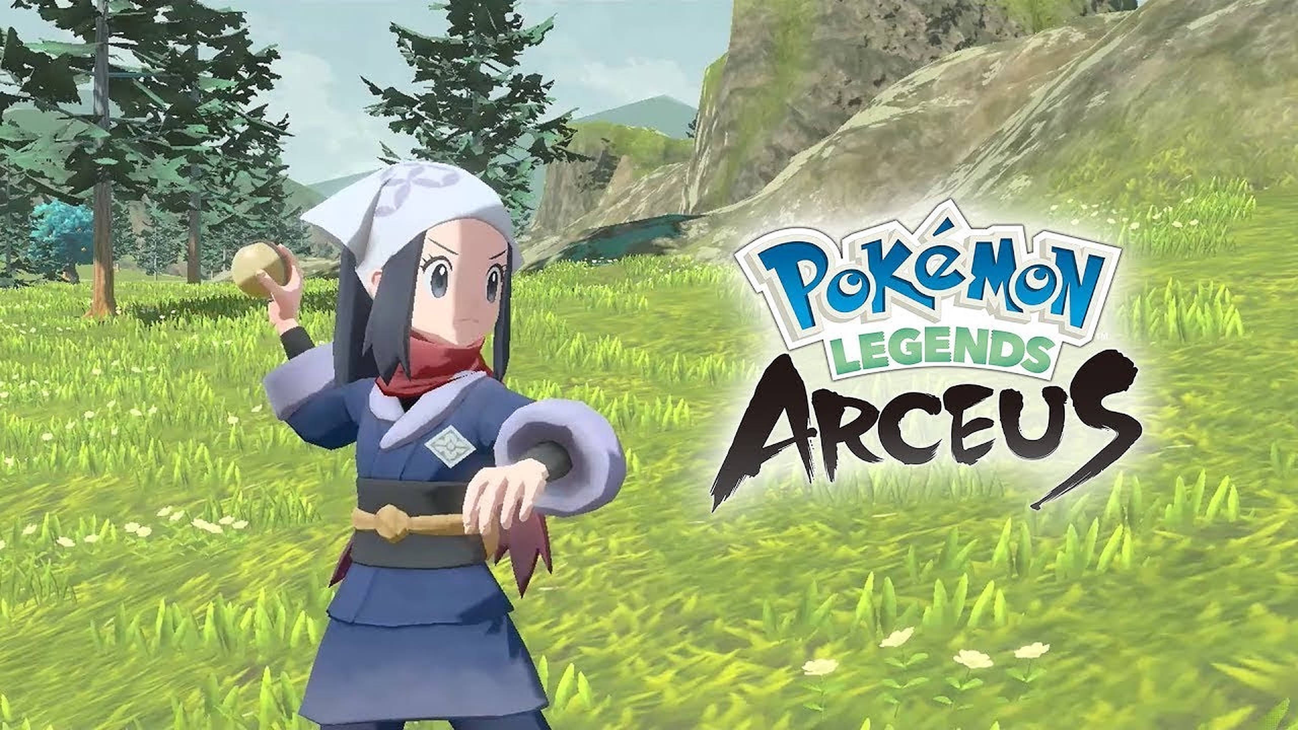 Pokémon Legends Arceus Акарі Шпалери