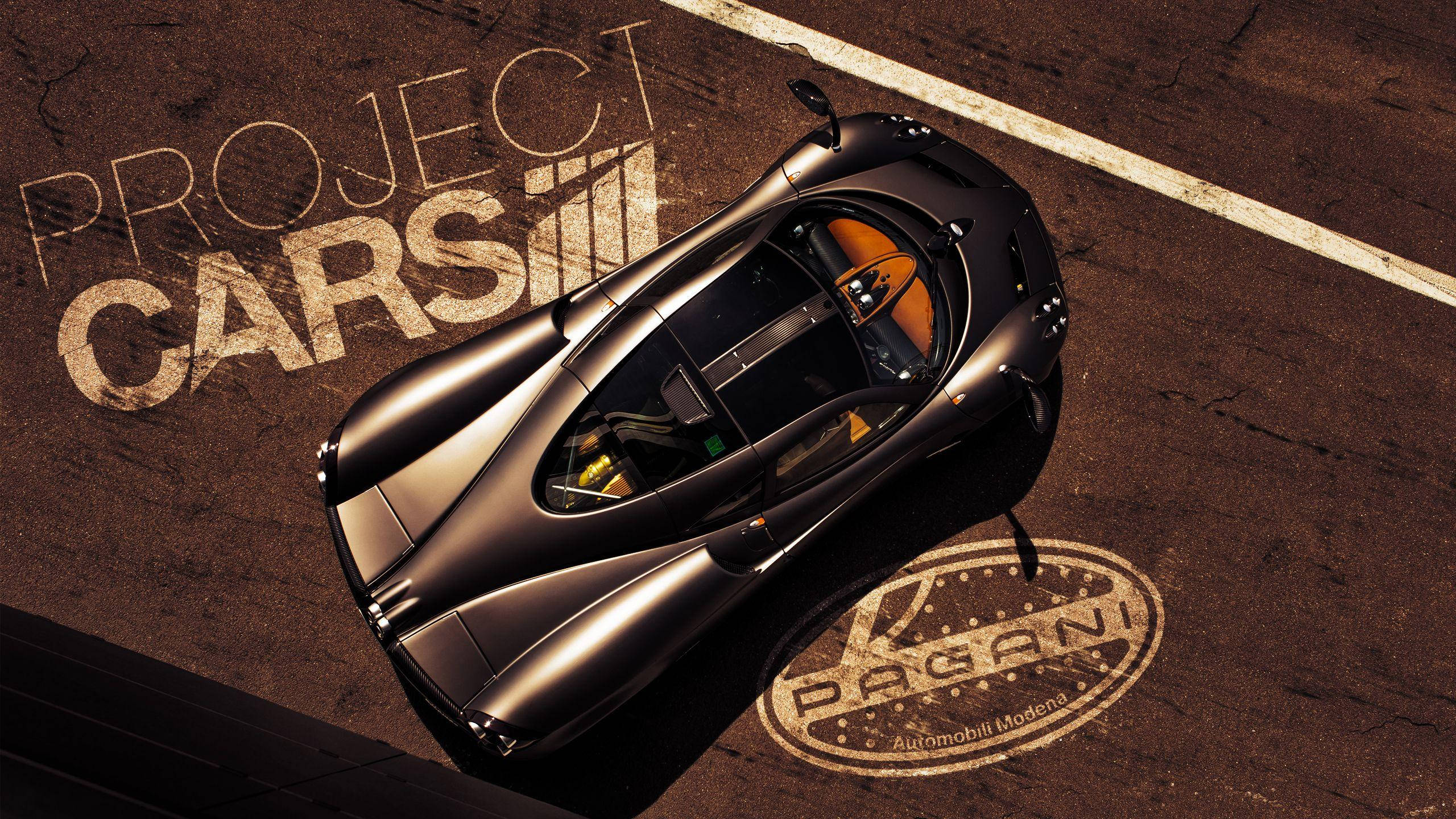 Пагані Хуайра Аерознімок з Project Cars Шпалери
