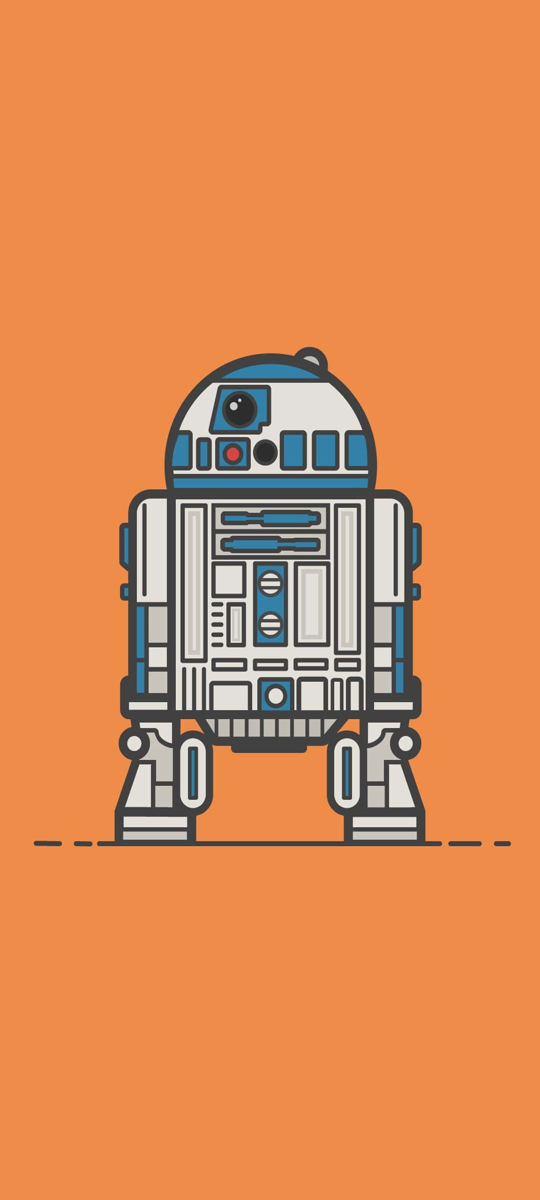 R2D2 — культовый дроид из вселенной «Звёздных войн» Шпалери