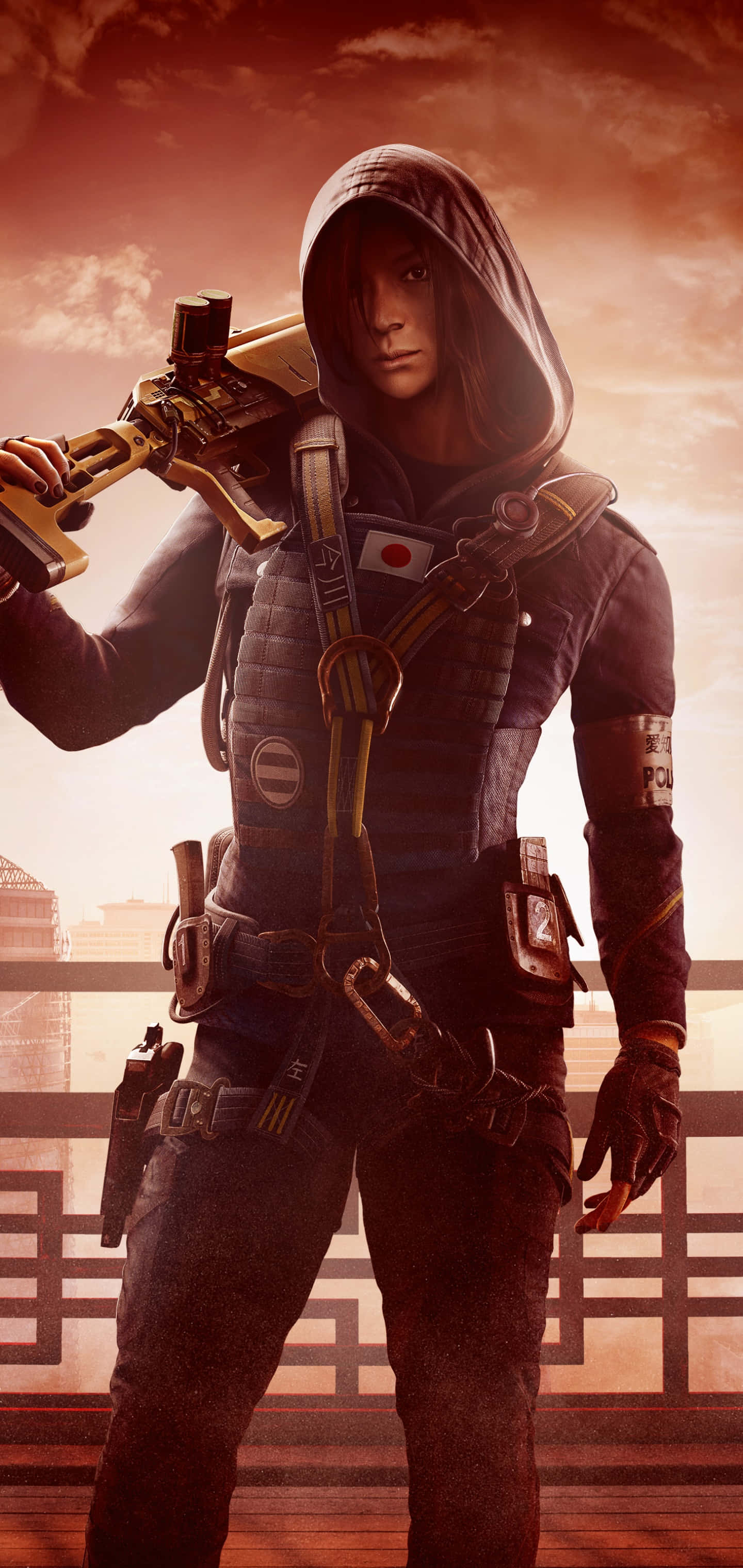 Погрузитесь в действие Rainbow Six Siege на вашем Android с этим эпическим фоном Шпалери