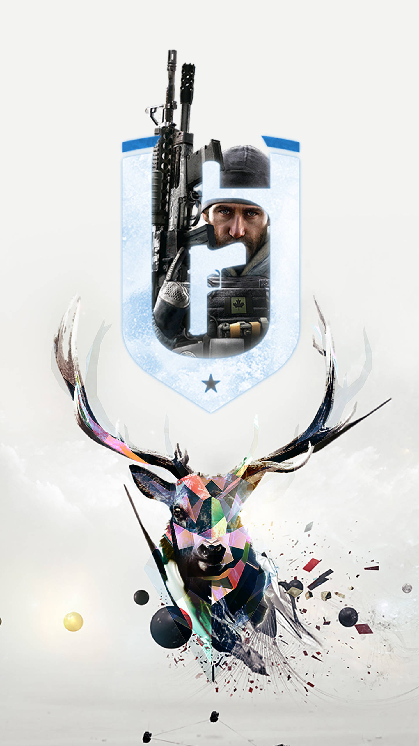 Rainbow Six Siege Естетичне мистецтво для iPhone Шпалери
