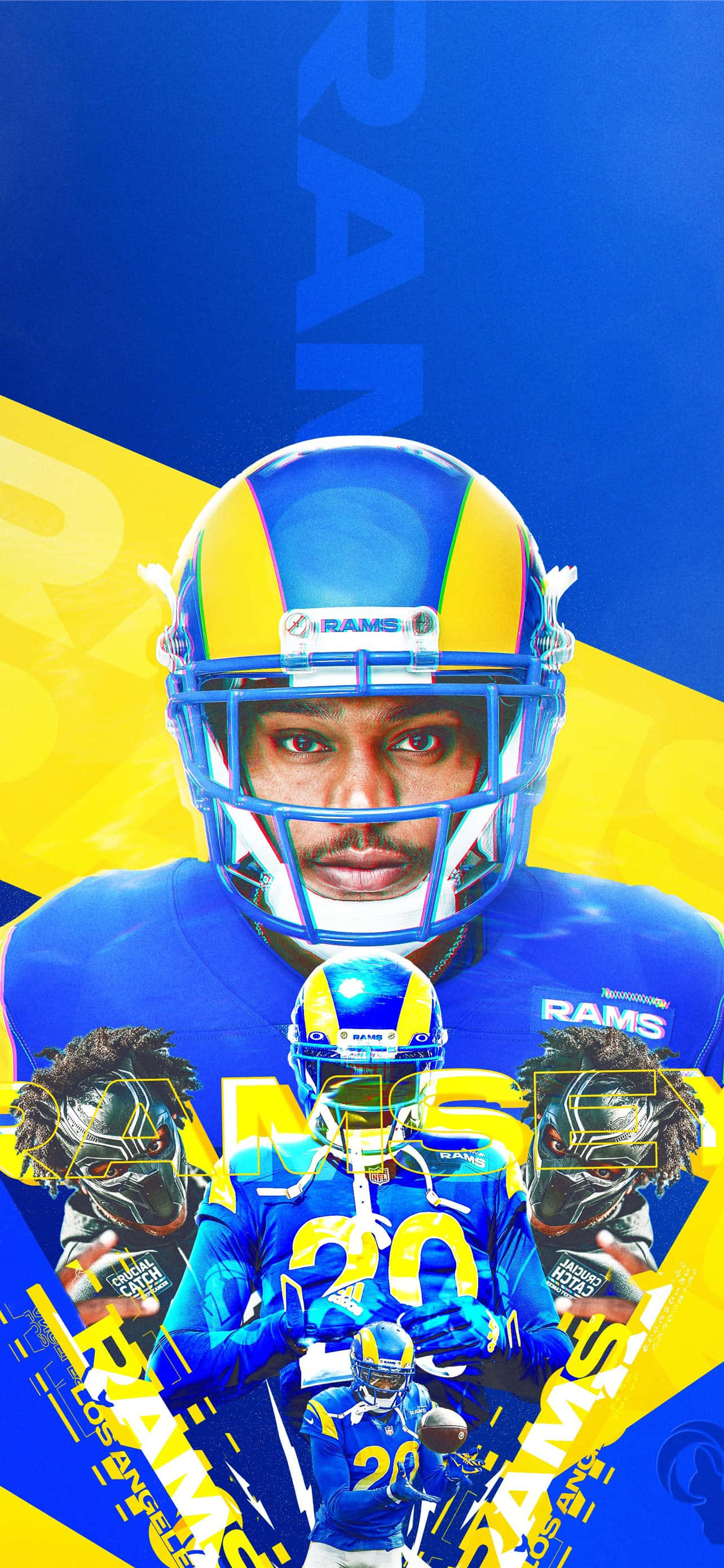 Виділись із толпи с Rams iPhone Шпалери