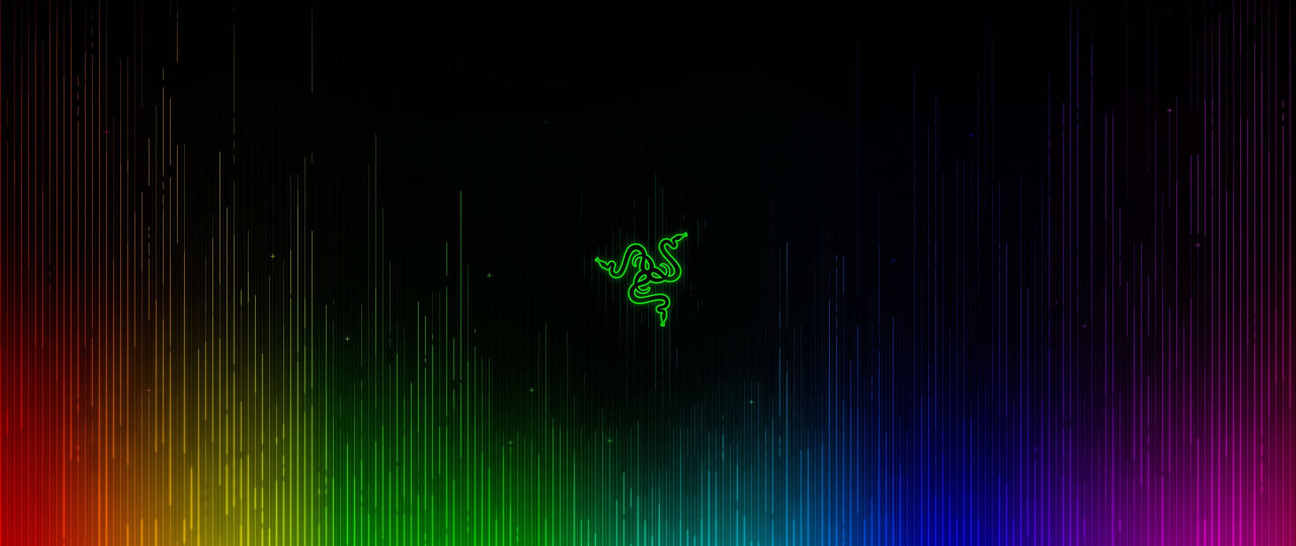 Зеленый логотип Razer Шпалери