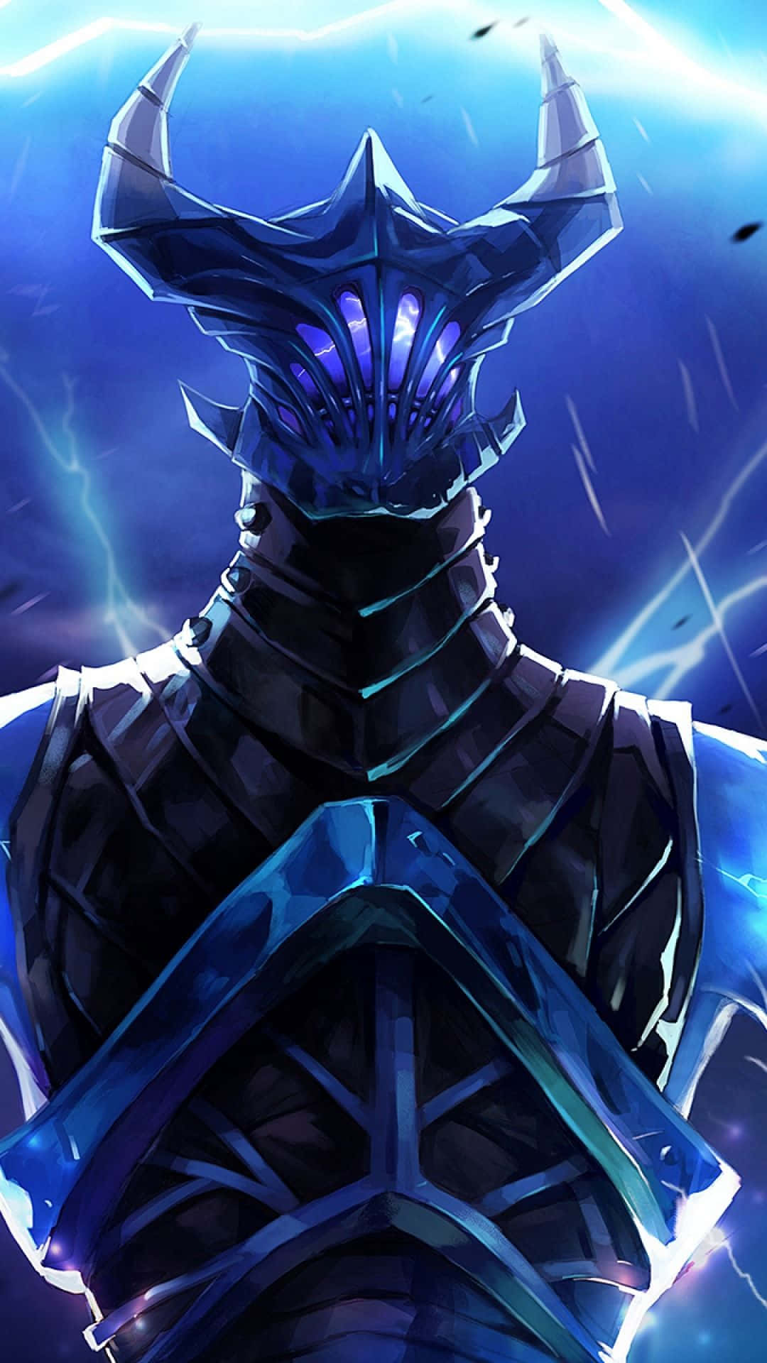 Razor The Lightning Revenant Pixel 3 Dota 2 Фон Шпалери