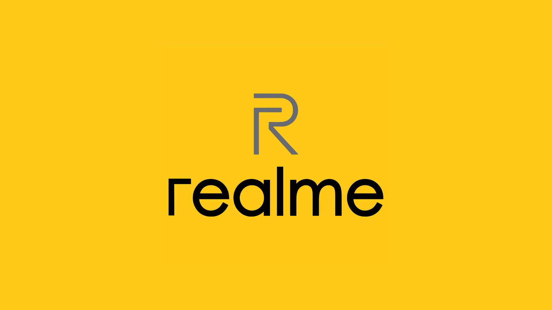 Официальный логотип Realme Шпалери