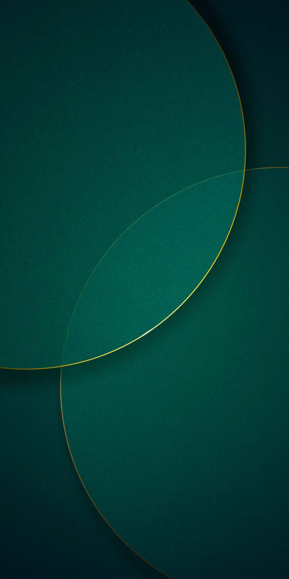 Redmi 9 темно-зелені кола та лінії