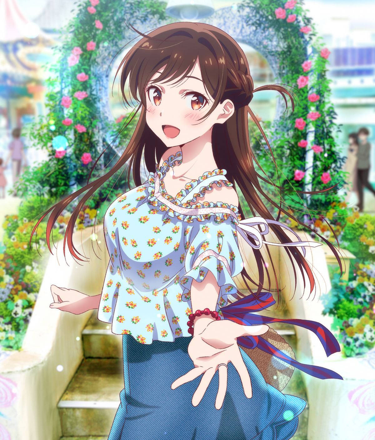 Rent A Girlfriend Chizuru Date Шпалери