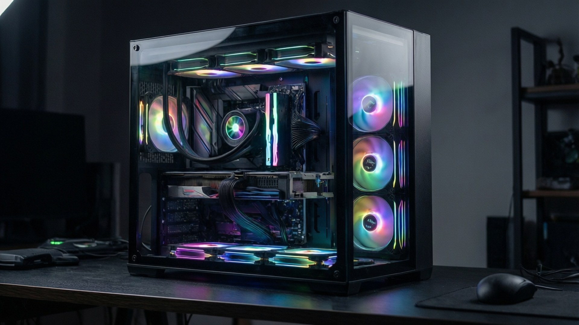 RGB ігровой ПК Шпалери