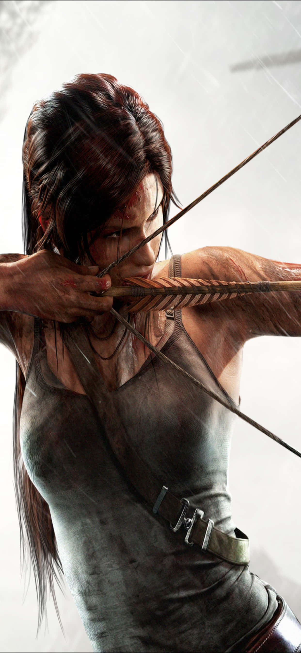 «Исследуйте древние руины в Rise Of The Tomb Raider на вашем iPhone Xs Max» Шпалери