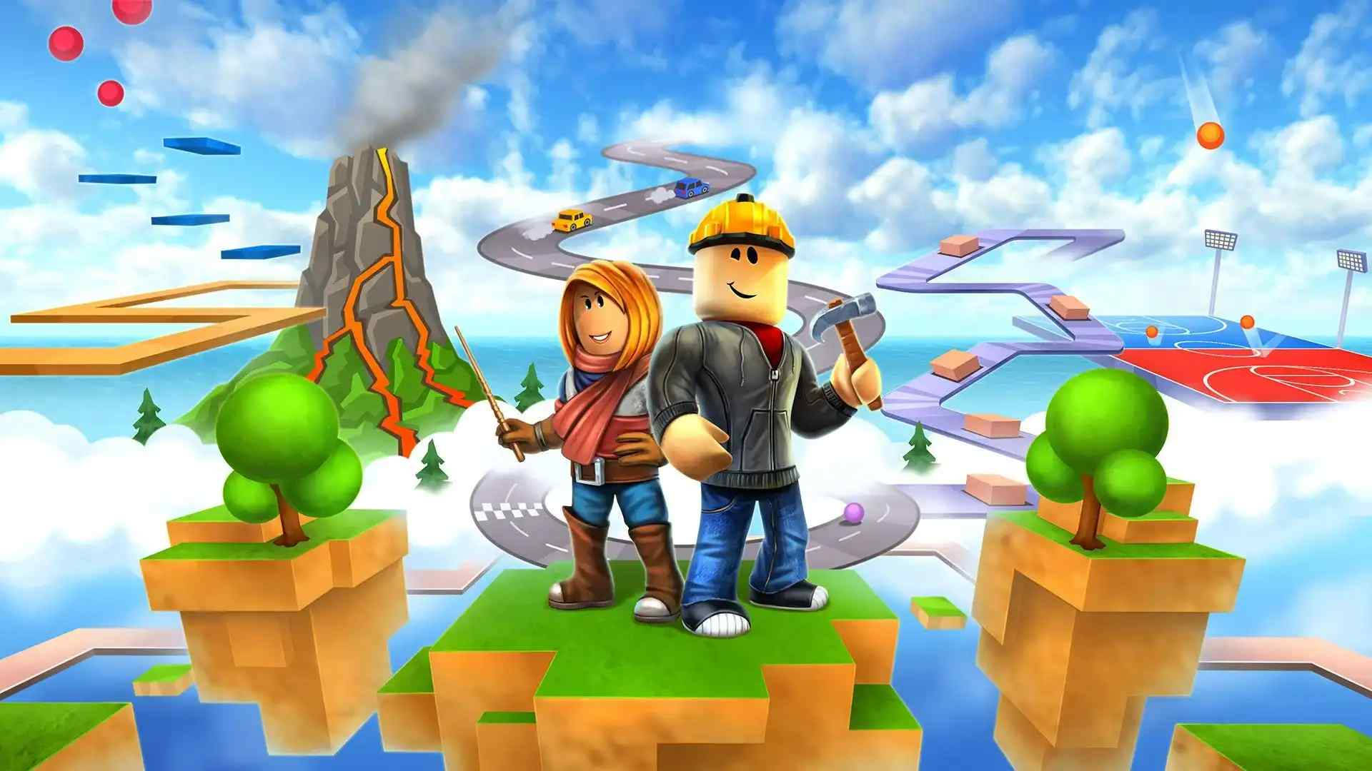 Круті будівельники Roblox Шпалери