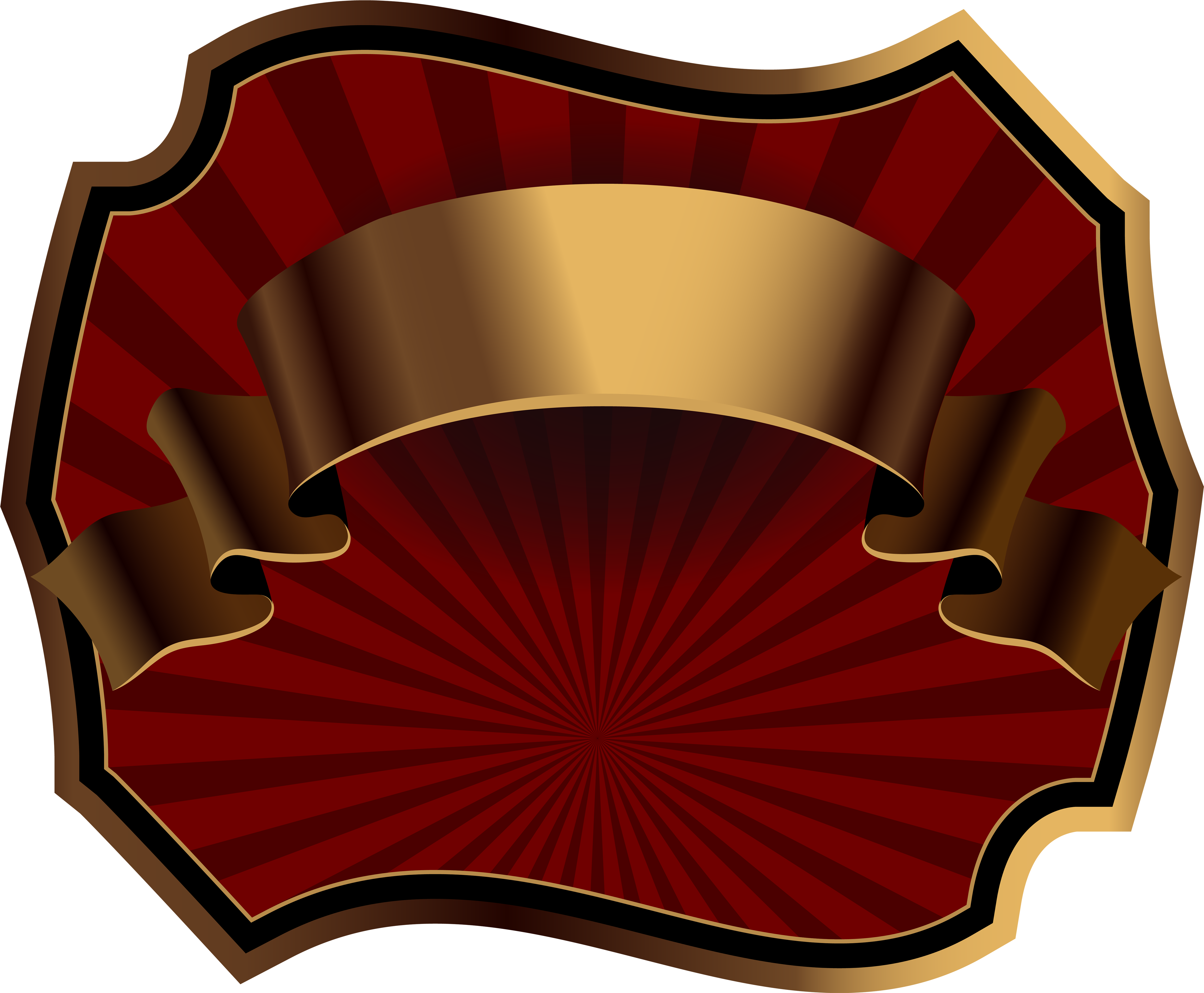 Дизайн золотого червоного значка Roblox Шпалери