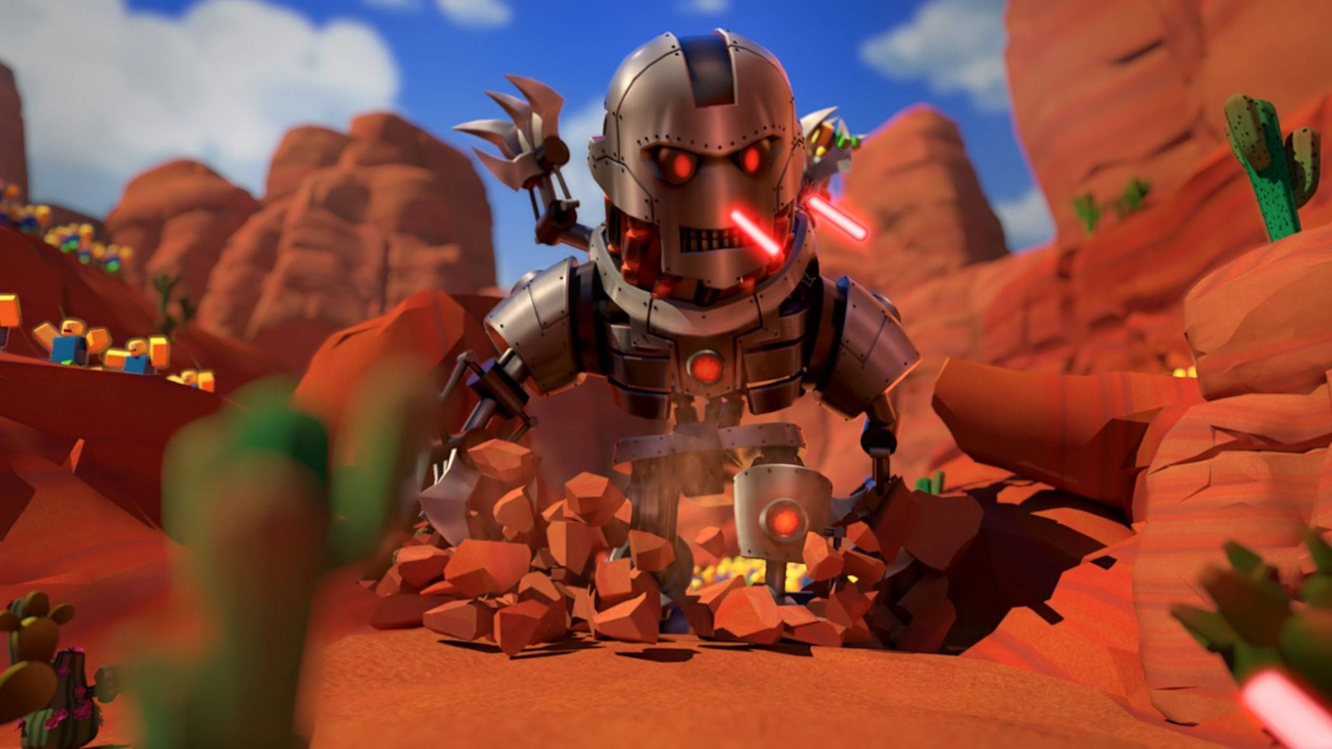 Крутий робот Roblox Шпалери