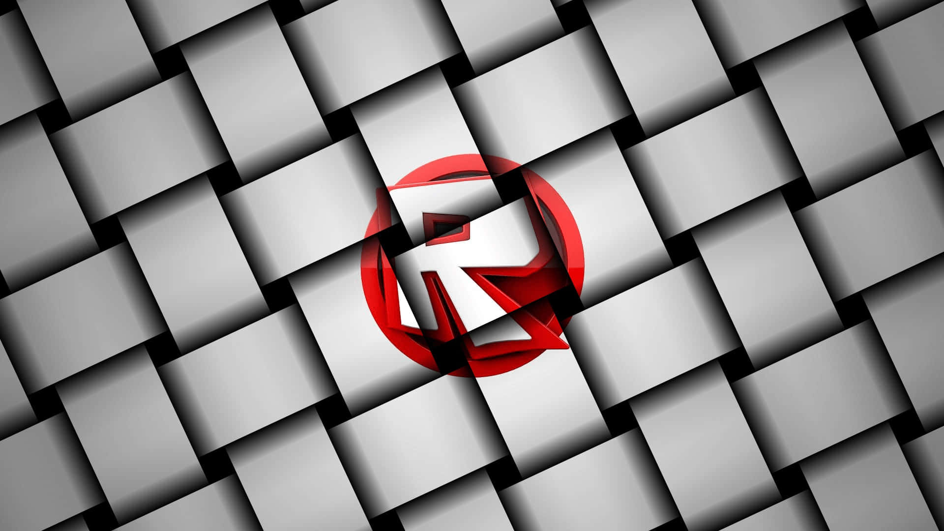 Логотип Roblox на прямокутних блоках Шпалери