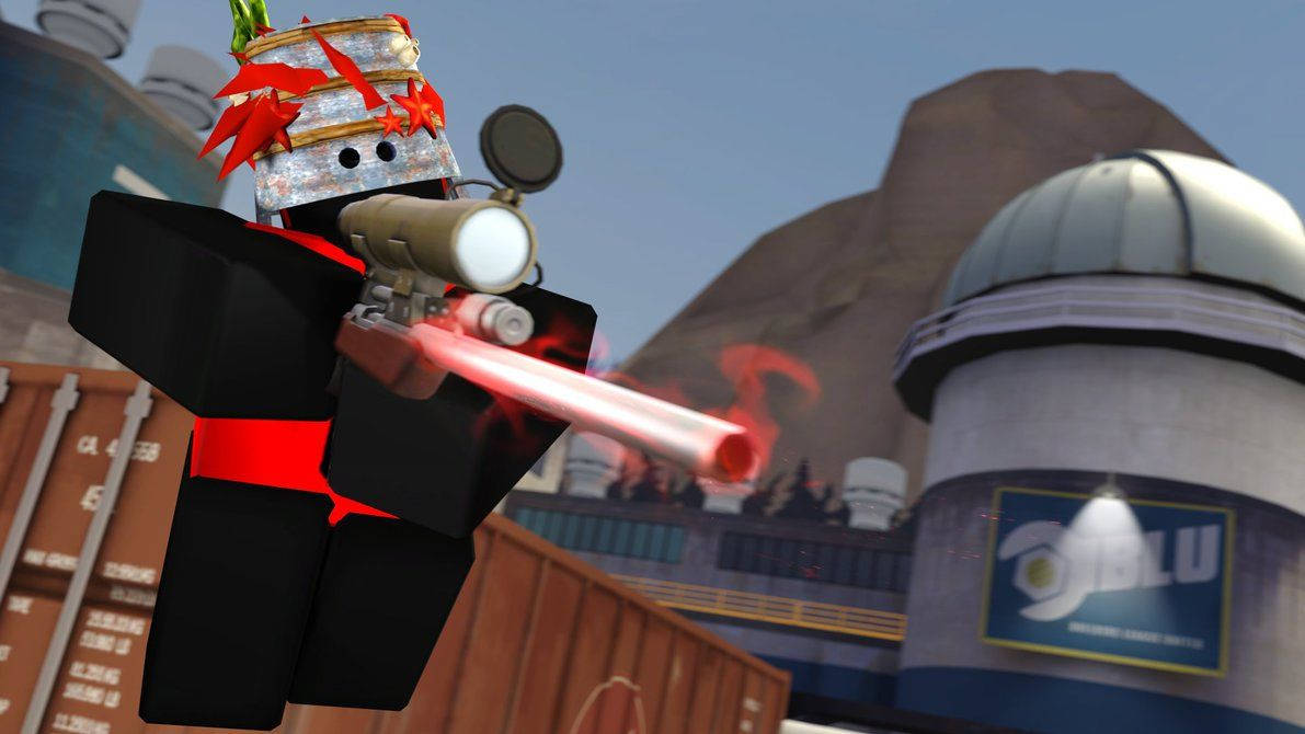 Аватар снайпера Roblox Шпалери