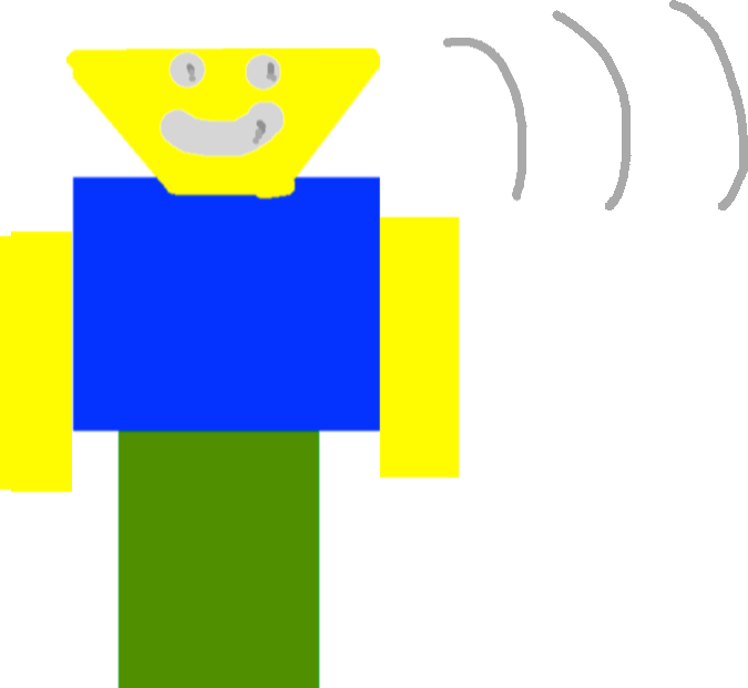 Арт-скетч персонажа Roblox Шпалери