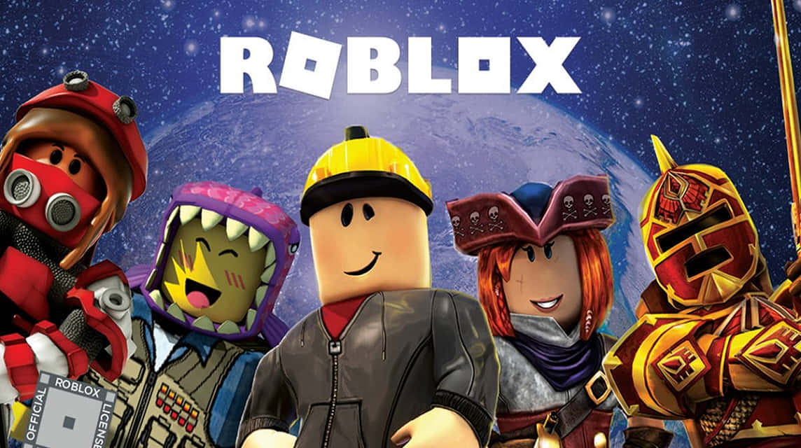 Досліджуй дивовижний світ Roblox Шпалери