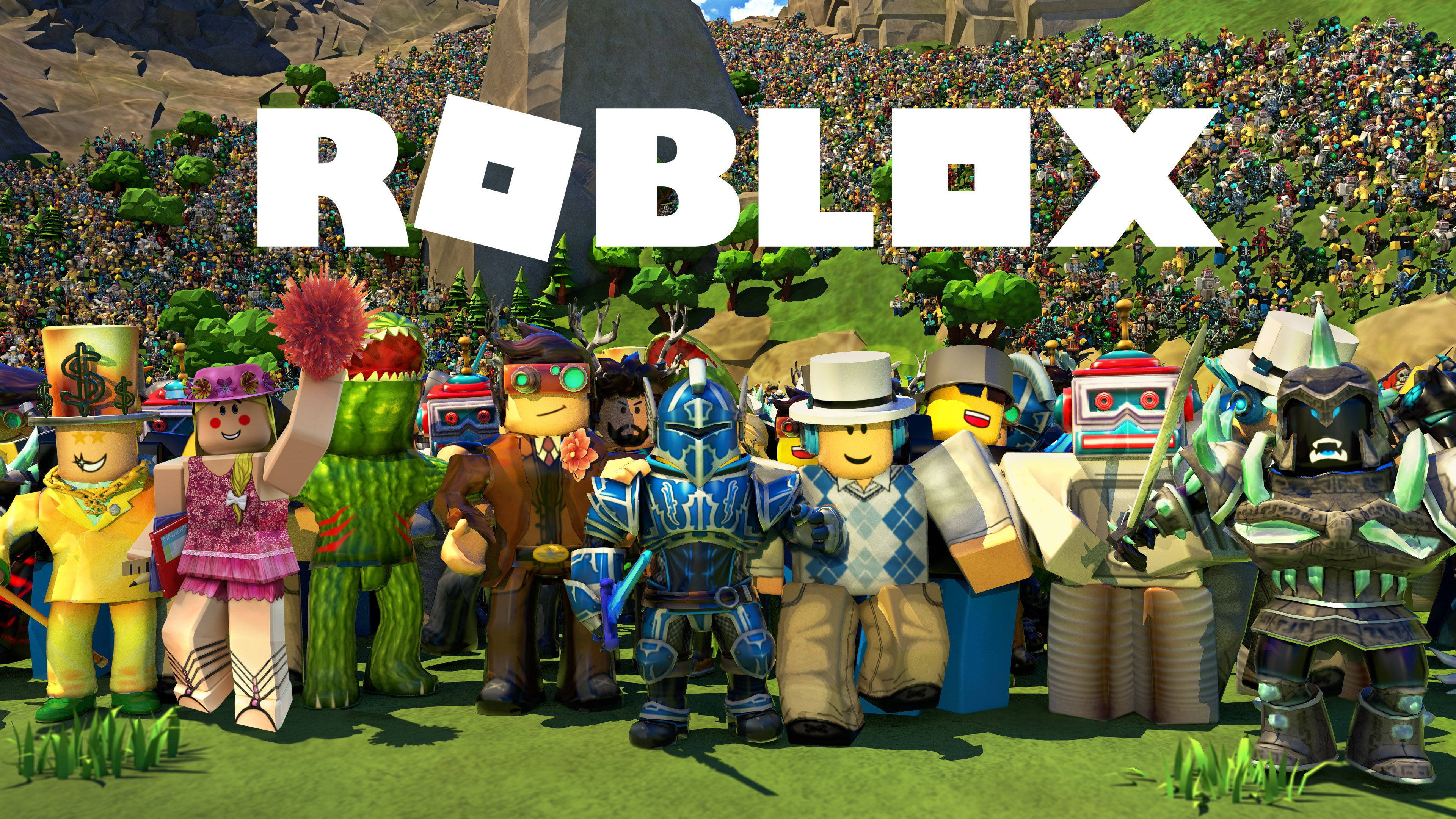 Поринь у рольовий світ Roblox Шпалери