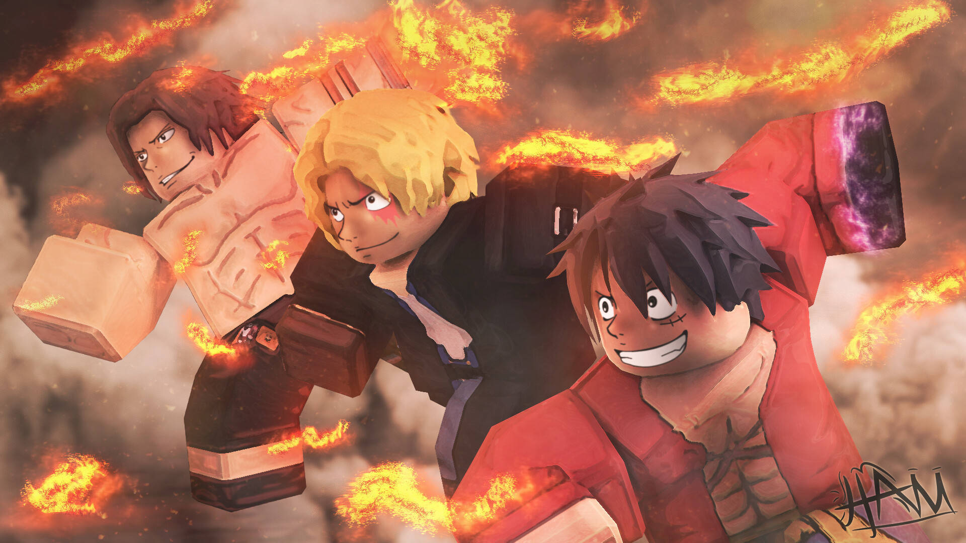 Розкрийте сили Короля Піратів з Roblox OP Productions Шпалери