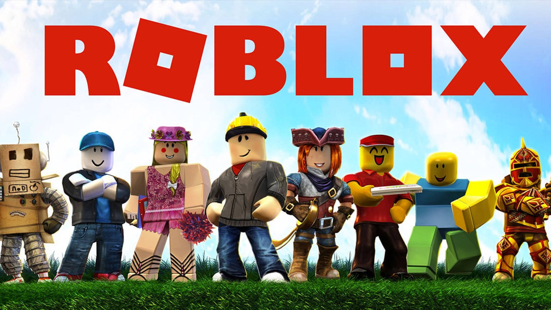 Круті персонажі Roblox на вулиці Шпалери