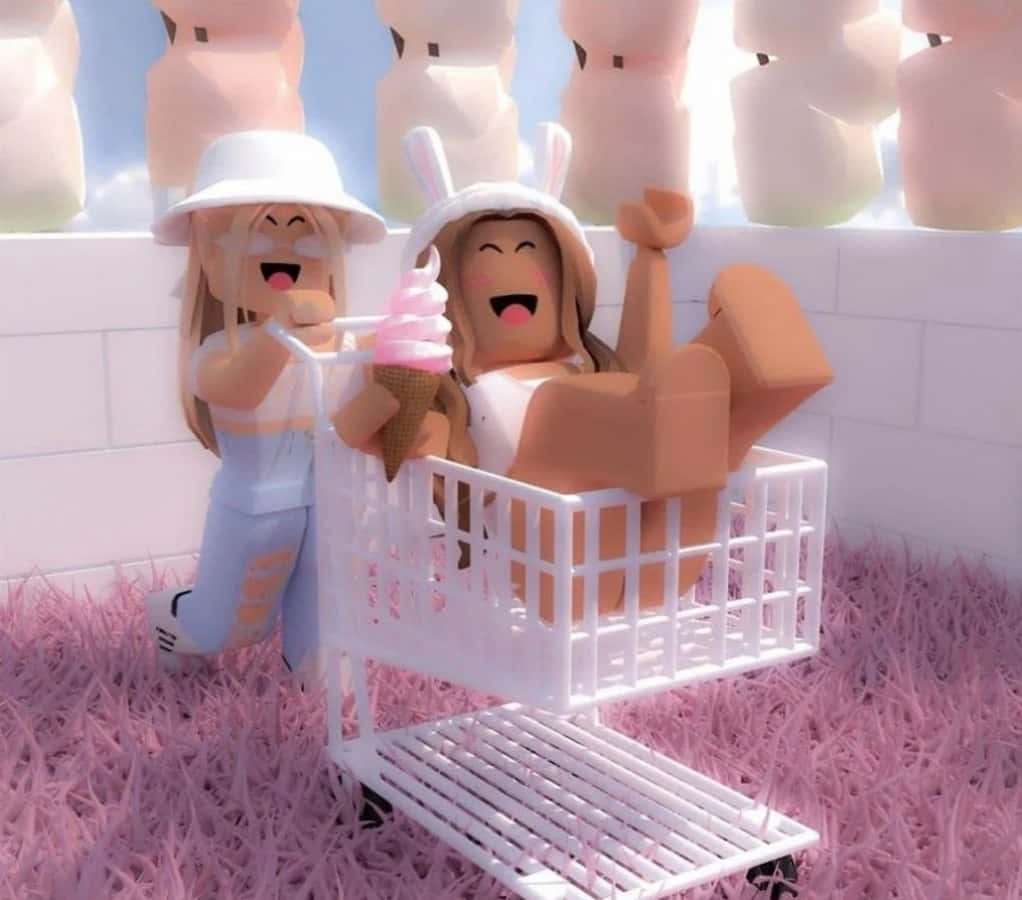 Войдите в світ естетичного чуда с Roblox Шпалери