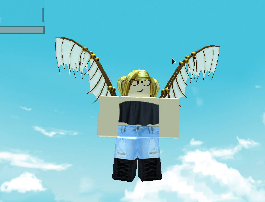 Злітай до нових висот зі своїм аватаром на Roblox! Шпалери