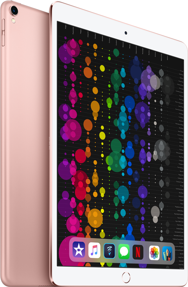 Rose Goldi Pad Pro з яскравим дисплеєм Шпалери