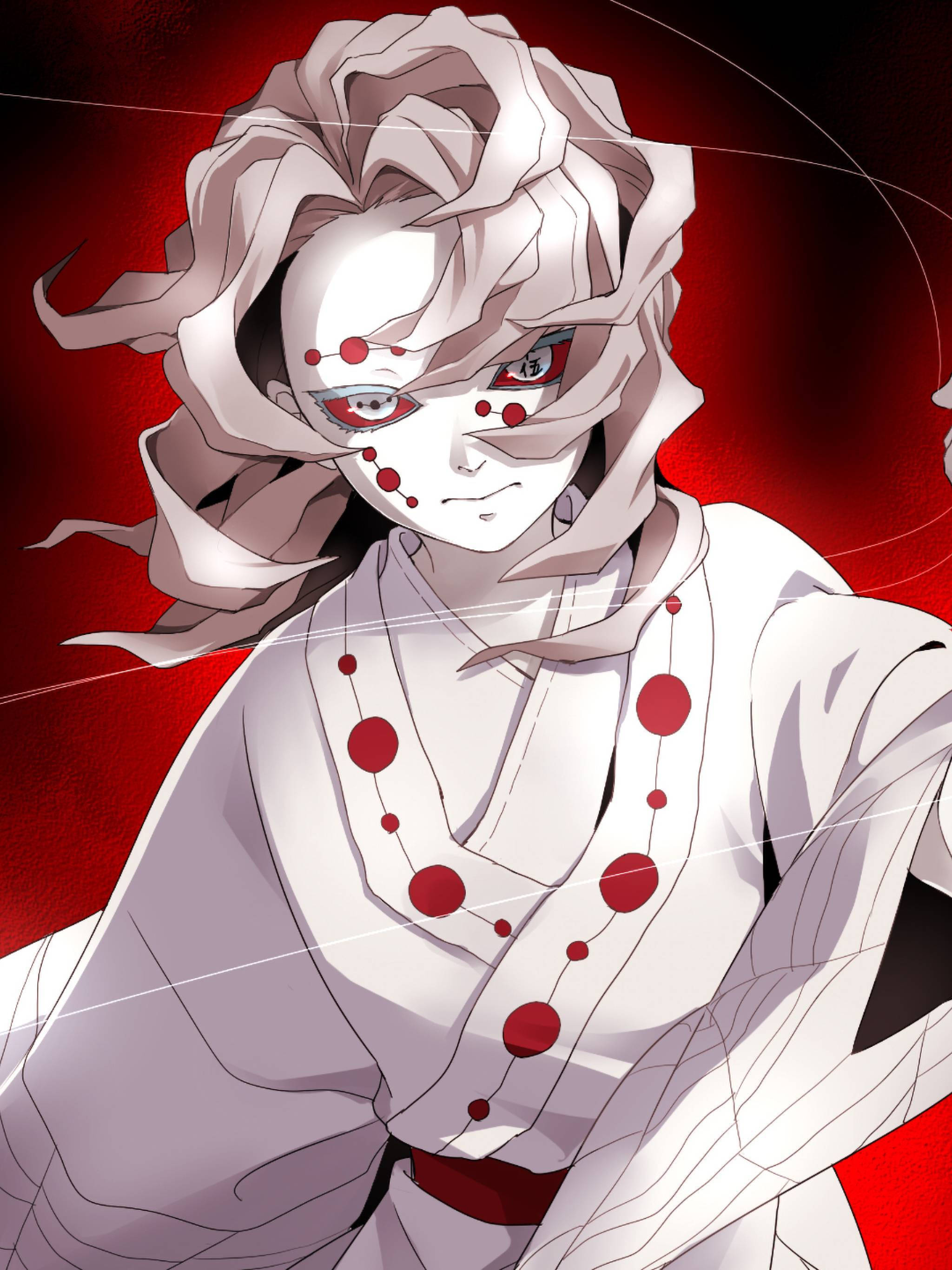 Rui злий погляд Demon Slayer PFP Шпалери