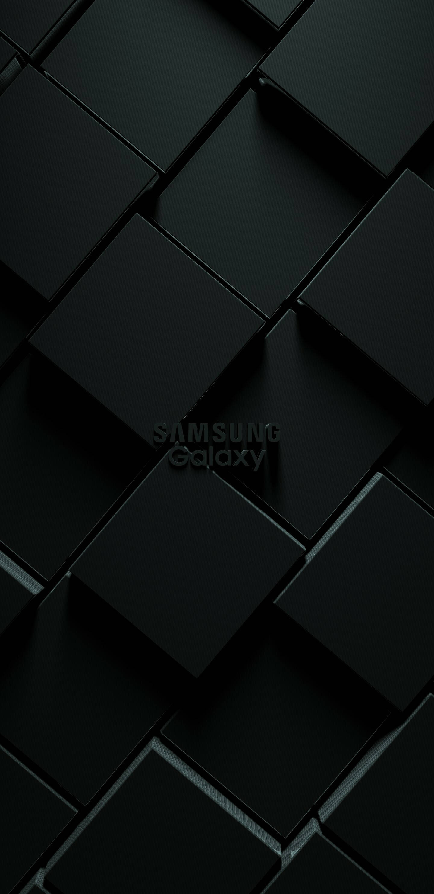 Samsung Galaxy 3D Темна Естетика Куби Шпалери