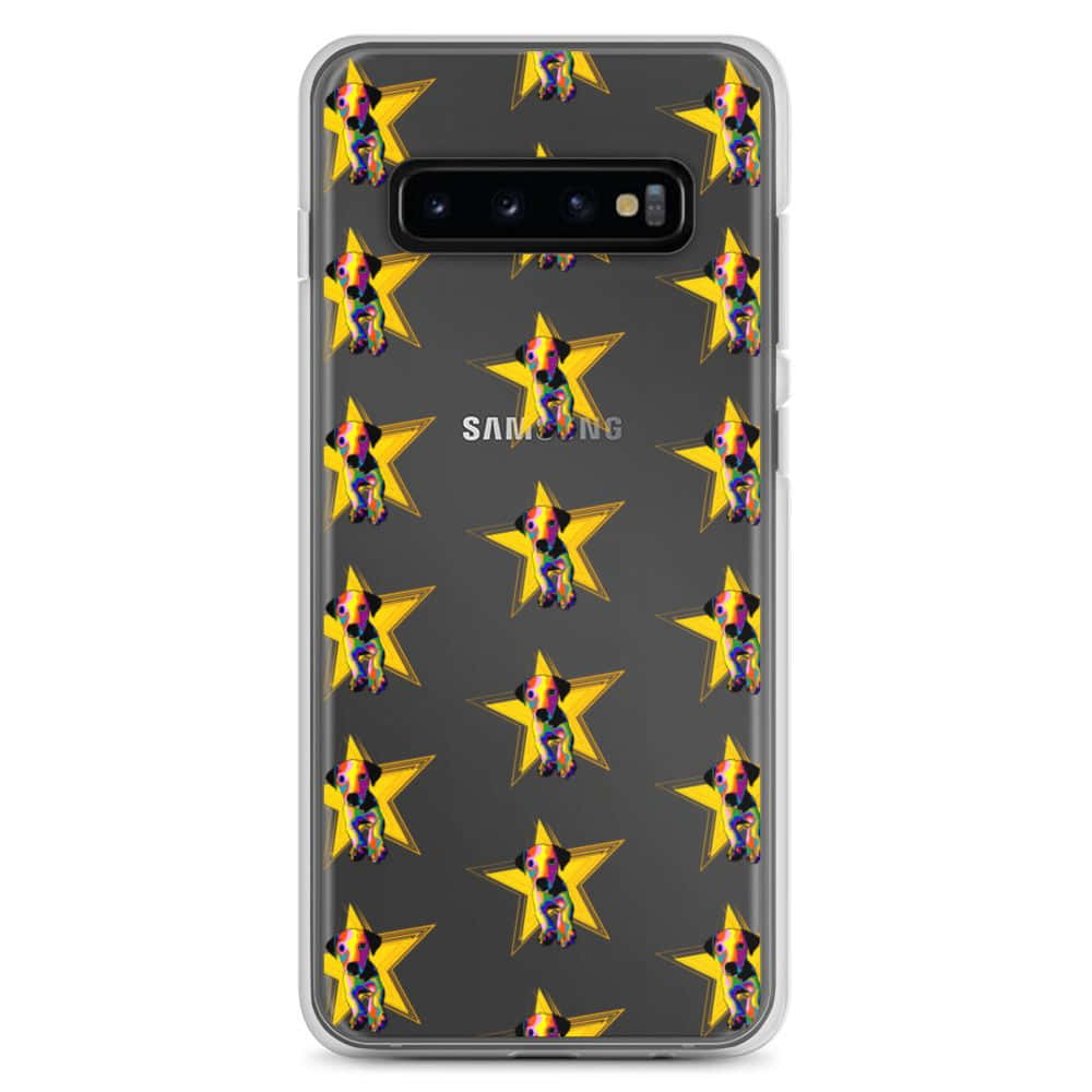 чохол для Samsung Galaxy S10 з жовтим зірковим малюнком Шпалери
